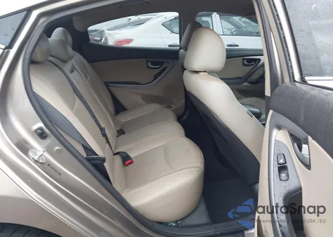 2014 Hyundai Elantra Limited from USA, damaged, VIN 5NPDH4AE6EH484388